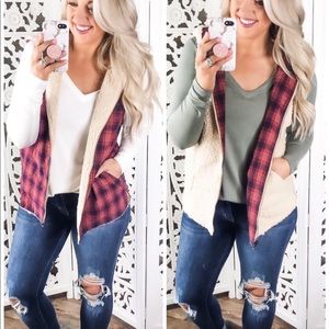 Fall vest — reversible!